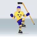 Ice hockey team sweden player