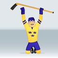 Ice hockey team sweden player