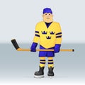 Ice hockey team sweden player