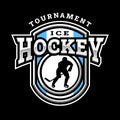 Ice hockey, tournament. Logo emblem.