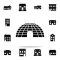 ice house icon. house icons universal set for web and mobile Royalty Free Stock Photo