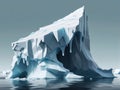 ice iceberg, arctic ocean Royalty Free Stock Photo