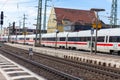 ICE 3, intercity-Express train from Deutsche Bahn Royalty Free Stock Photo