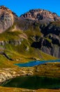 Ice Lake Basin Colorado Wilderness Peaks Turquoise Lake Royalty Free Stock Photo