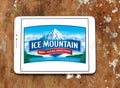 Ice mountain mineral water company logo