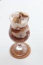 Ice Nutella Machiato Royalty Free Stock Photo