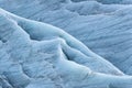 Ice patterns in glacier