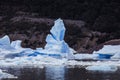 Ice Piece in the Lake of Gray Royalty Free Stock Photo