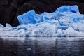 Ice Piece in the Lake of Gray Royalty Free Stock Photo