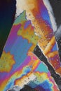 Ice in polarized light