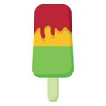 Ice Pop Color Vector icon which can be easily modified or edit Royalty Free Stock Photo