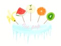 Ice pop vector image Royalty Free Stock Photo