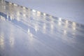 Ice rink abstract background sport,  skate marks Royalty Free Stock Photo