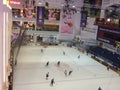 Ice Rink at Dubai Mall in the UAE Royalty Free Stock Photo