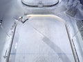 Ice rink, Ice resurfacer to clean and smooth the surface of a sheet of ice rink