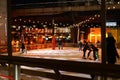 The Ice Rink At The Standard High Line 2 Royalty Free Stock Photo