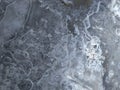 Ice on the river with beautiful patterns Royalty Free Stock Photo