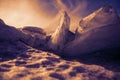 Ice rock. Royalty Free Stock Photo