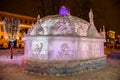 The Ice sculpture: The Battle Of Kulikovo.