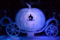 Ice sculpture of Disney Cinderella cartoon