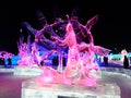 An Ice Sculpture From the Harbin Ice Festival, China