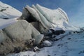 Ice sculpture at Russell Glacier, Greenland