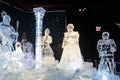 Ice sculpture Royalty Free Stock Photo