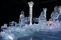 Ice sculpture Royalty Free Stock Photo