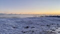 Lake Michigan on Subzero January Day