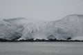 Ice shelf, Antarctica. Royalty Free Stock Photo