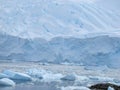 Ice shelf in Antarctica Royalty Free Stock Photo