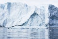 An ice shelve and ice mountain