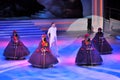 Ice show production onboard cruise ship Royalty Free Stock Photo