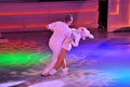 Ice show production onboard cruise ship Royalty Free Stock Photo