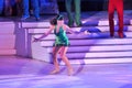 Ice show production onboard cruise ship Royalty Free Stock Photo