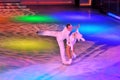 Ice show production onboard cruise ship Royalty Free Stock Photo