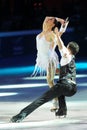Ice skaters Cherlene Guignard & Marco Fabbri