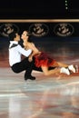 Ice skaters dancing at 2011 Golden Skate Award