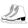 Ice skates Royalty Free Stock Photo
