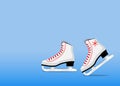 Ice skates. Figure skates