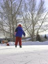 Ice skating