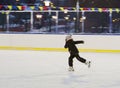 Ice skating rink in the Lefortovo area in Moscow 2023.