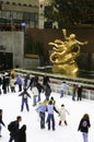 Ice Skating at Rockefeller Center, New York City