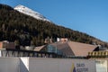 Ice stadium of the hockey club in Davos in Switzerland