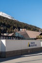 Ice stadium of the hockey club in Davos in Switzerland