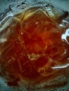 Ice tea in the glass Royalty Free Stock Photo