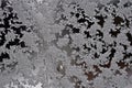 ice texture on the glass, Frozen Glass, Ice Texture On Window, Natural Background, snow on window Royalty Free Stock Photo