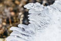 Ice texture, interesting frozen lake patterns, naturally created forms.