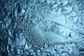 Ice texture, macro, blue broken cold the background Royalty Free Stock Photo