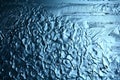 Ice texture, macro, blue broken cold the background Royalty Free Stock Photo